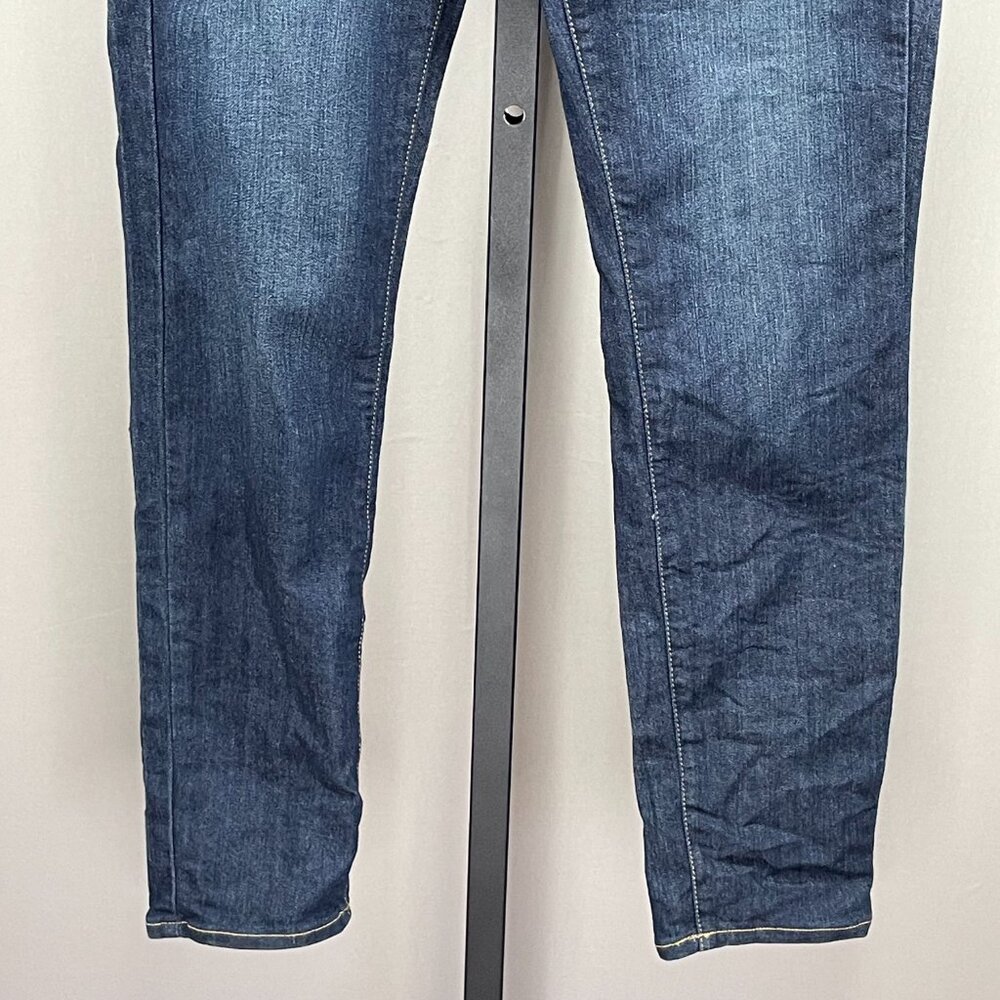 Paige Jeans Womens 27 blue denim peg skinny preppy casual designer classic - Picture 3 of 10